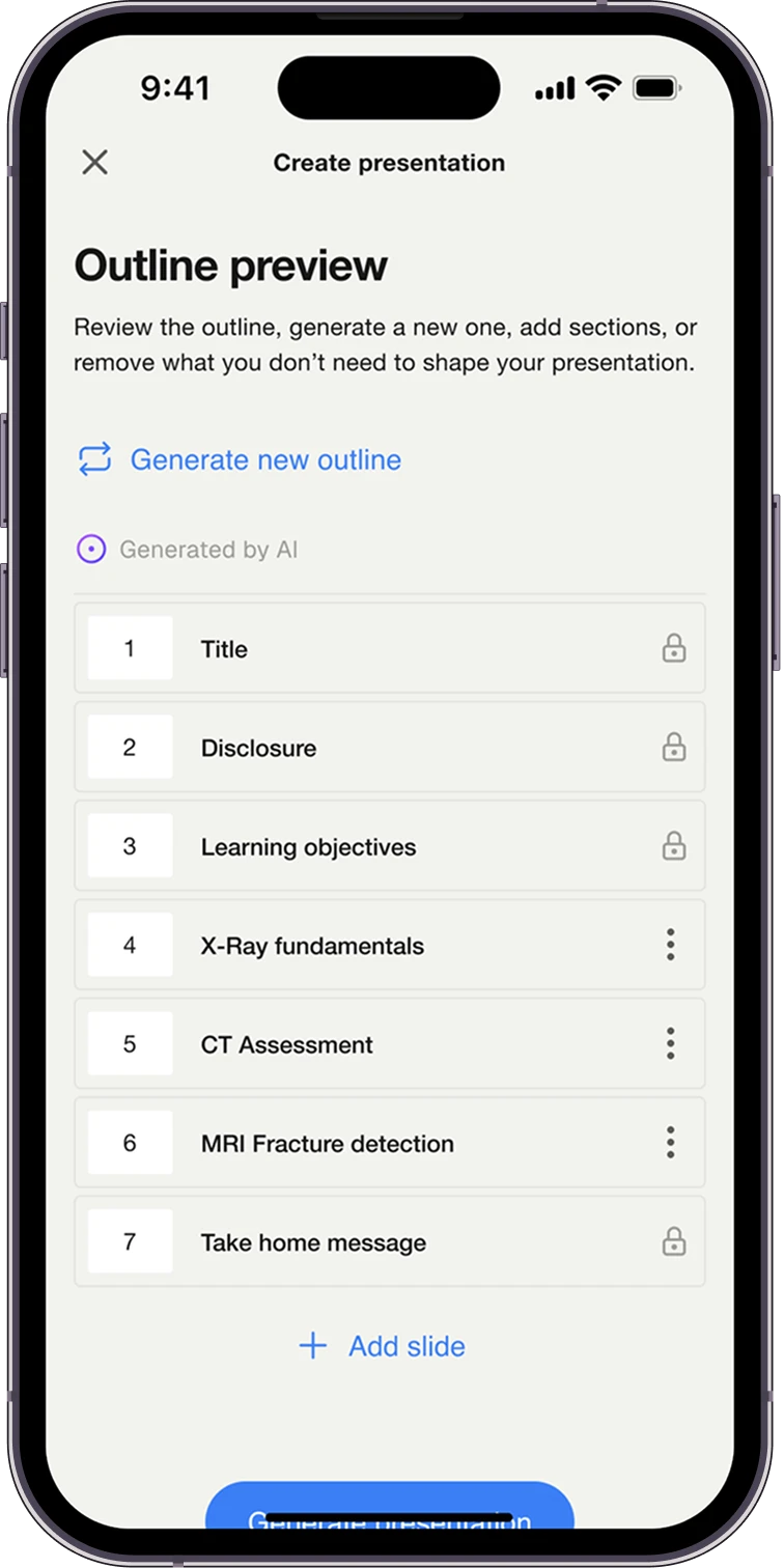 AI-powered learning platform