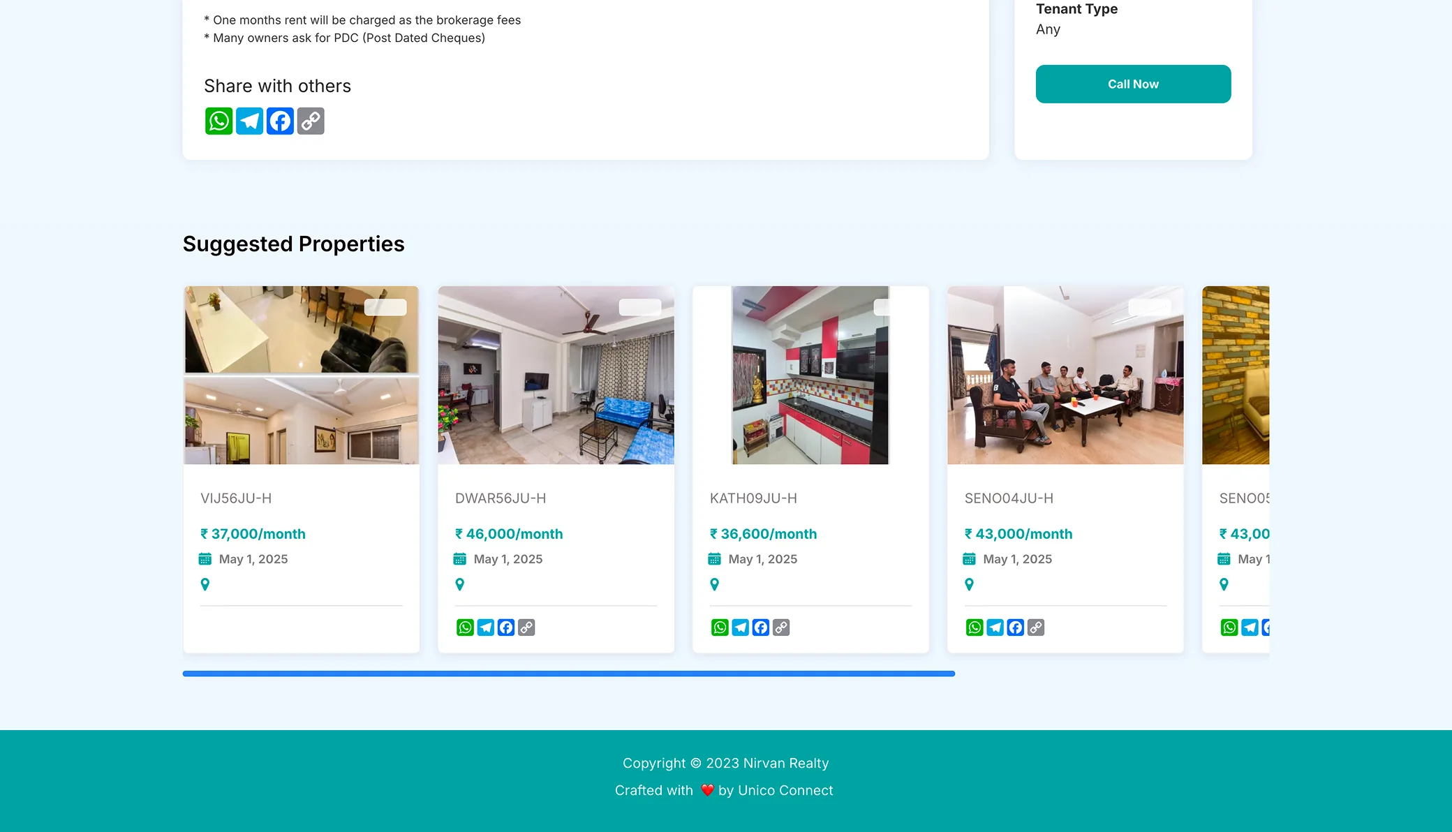 Student housing marketplace on Bubble