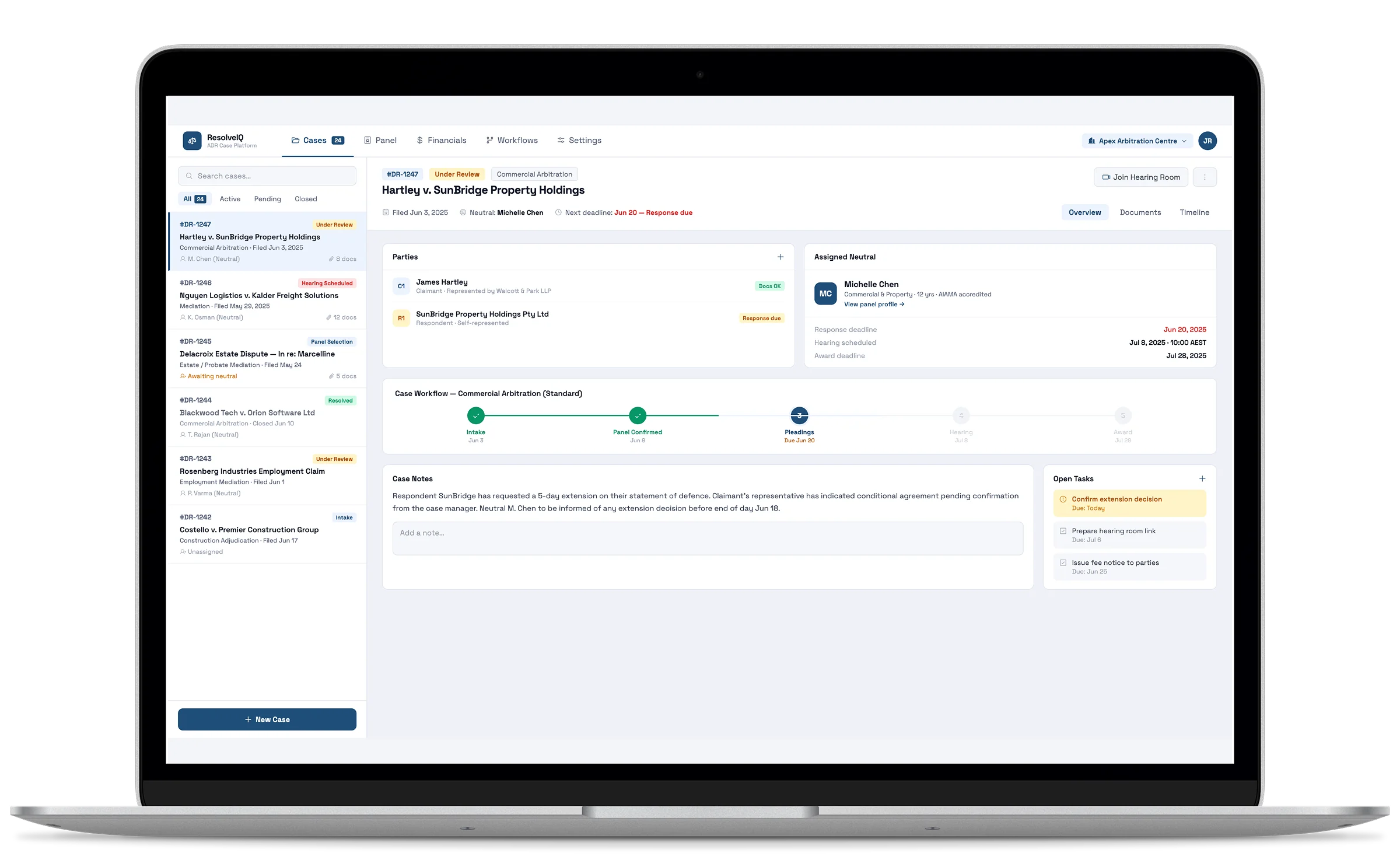 AI-powered IP management app