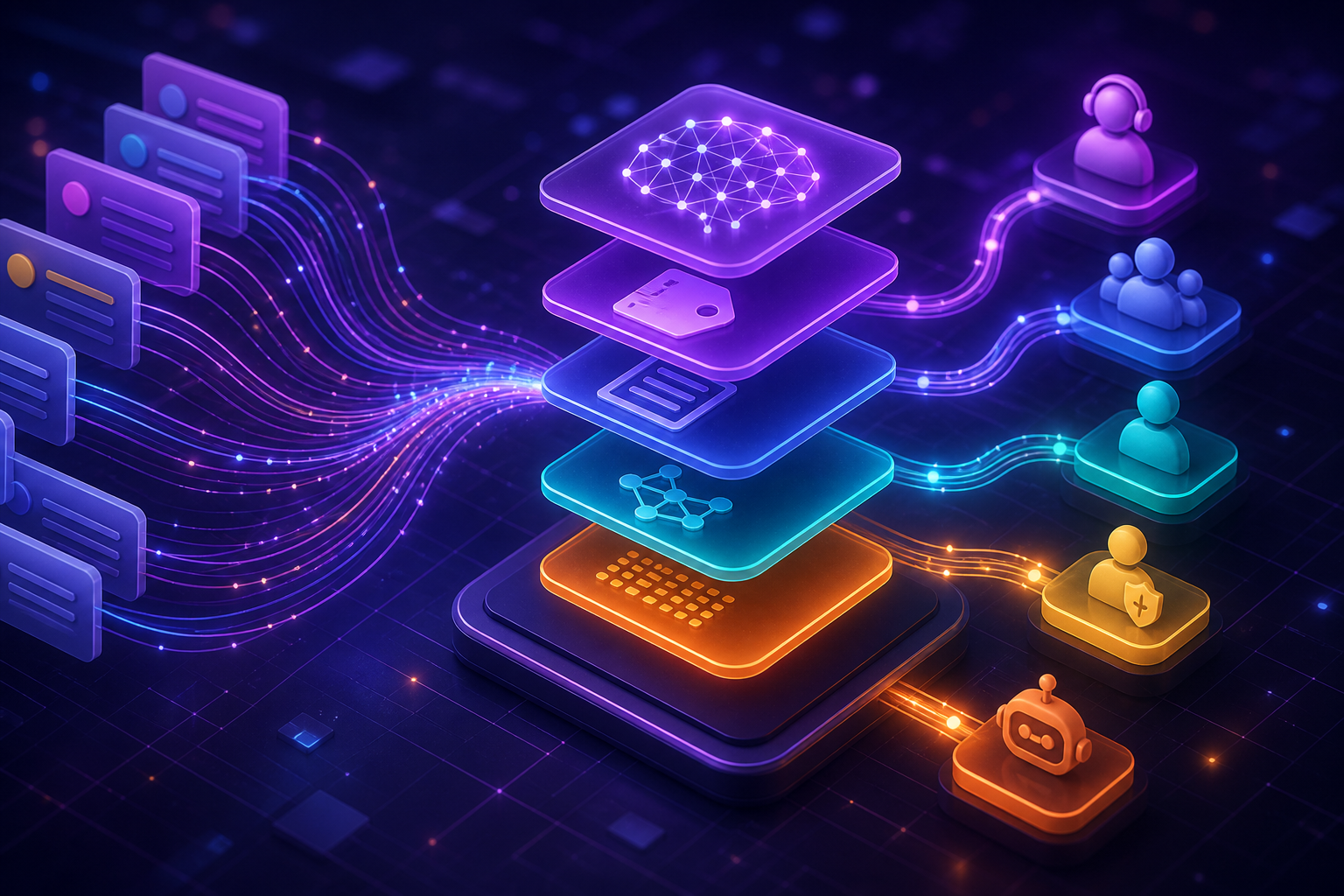 Automated about 75 percent of inbound ticket classification and routing