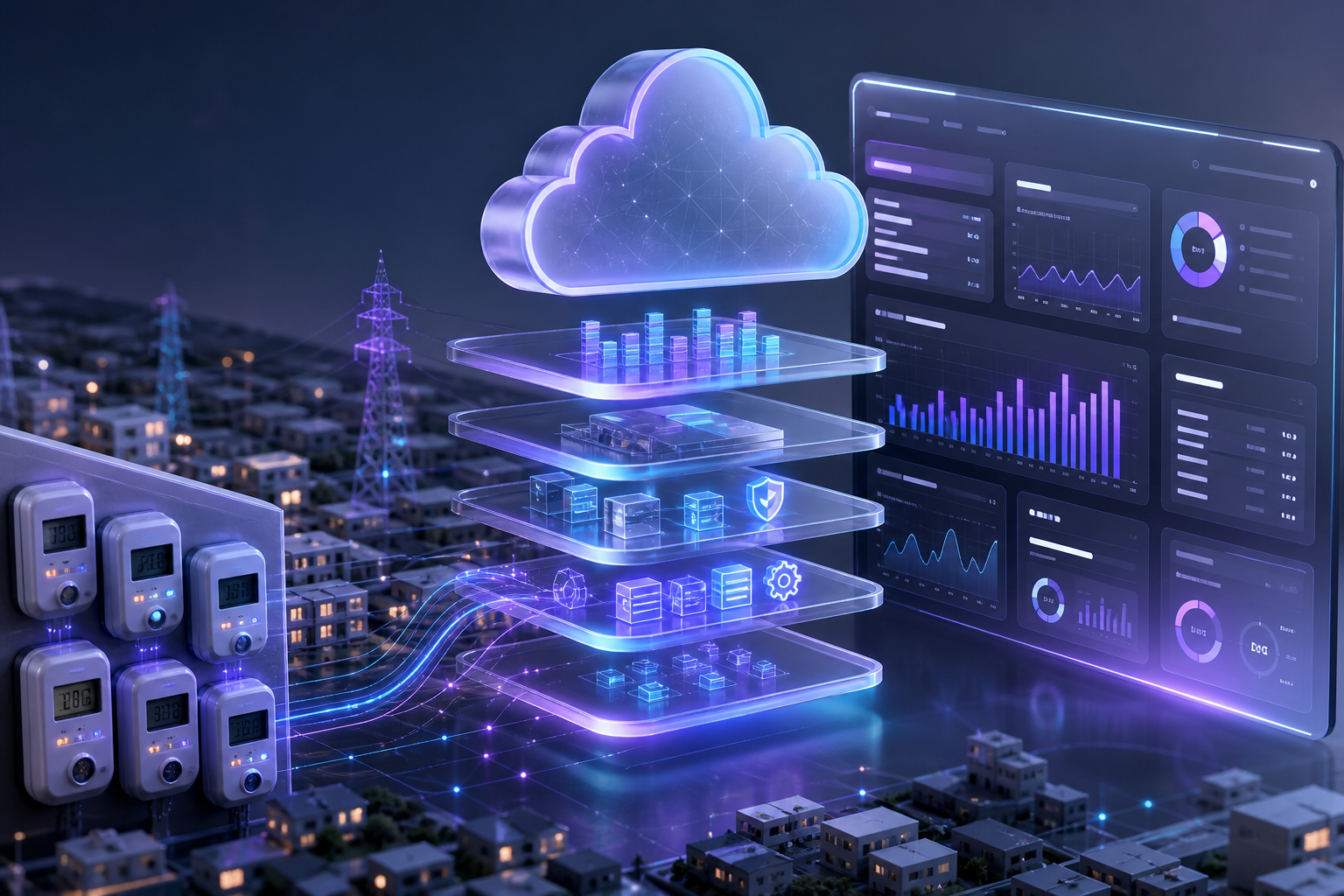 Built cloud-native smart metering infrastructure with SAP-integrated billing