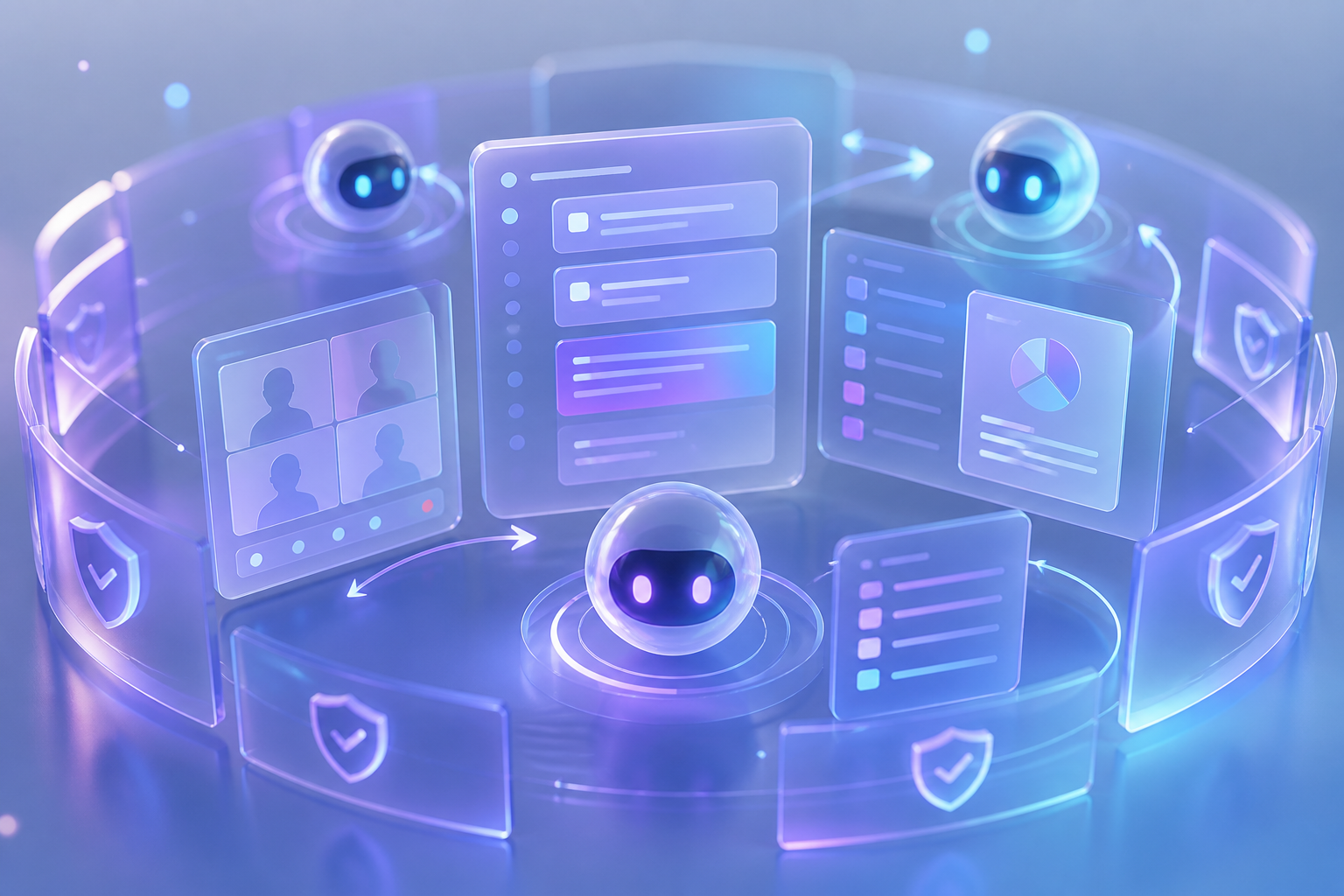 AI workspace features teams actually use — with security and governance built in