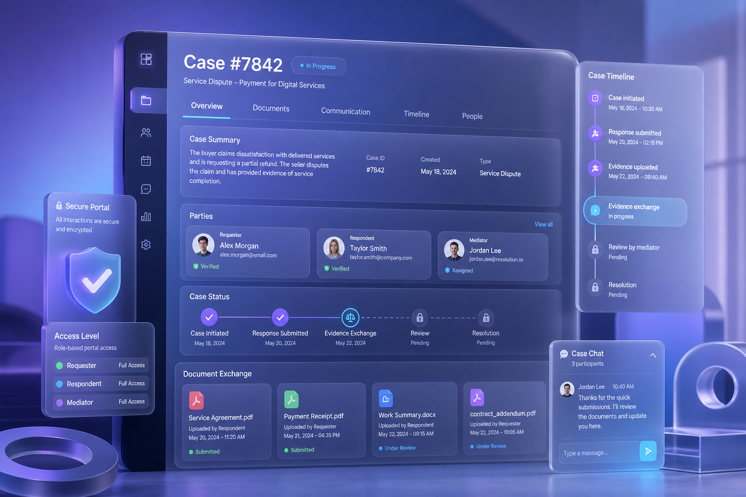 Online Dispute Resolution SaaS Platform